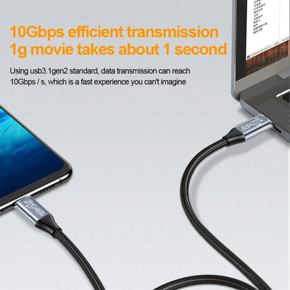 Usb-C Extension Cable For Switch And Phones, 0.5M Or 1M 971050950440