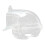 Clear Small Bird Bathtub with Removable Cage 2