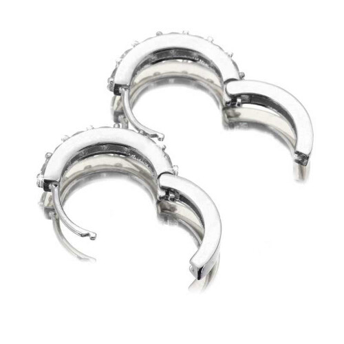 Strass-Creolen für Damen – Black Friday 1