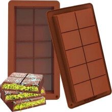 Chocolate Mold Silicone Deep 2-Piece