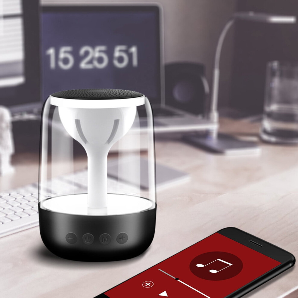 Txmfgh Bluetooth Speaker With Led And Surround Sound Light 908436059176