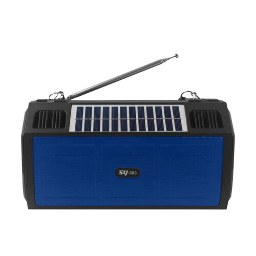 Jacenvly solar-powered sound system with FM radio and 2