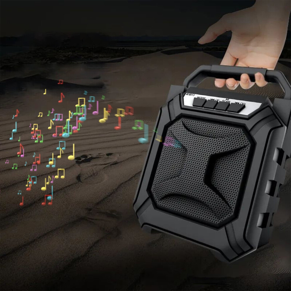 Txmfgh Bluetooth 5.0 Portable Speaker With Subwoofer 908436059442