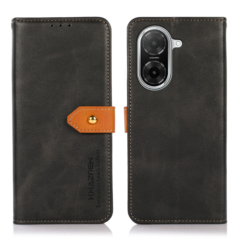 (Black) Khazneh For Xiaomi Redmi A5 Nfc (Eu) (173.45Mm) Wallet Phone Case Stand Leather Flip Cover Black 6914297301839