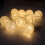Guirlande lumineuse en coton blanc chaud 3m 20 LED 1