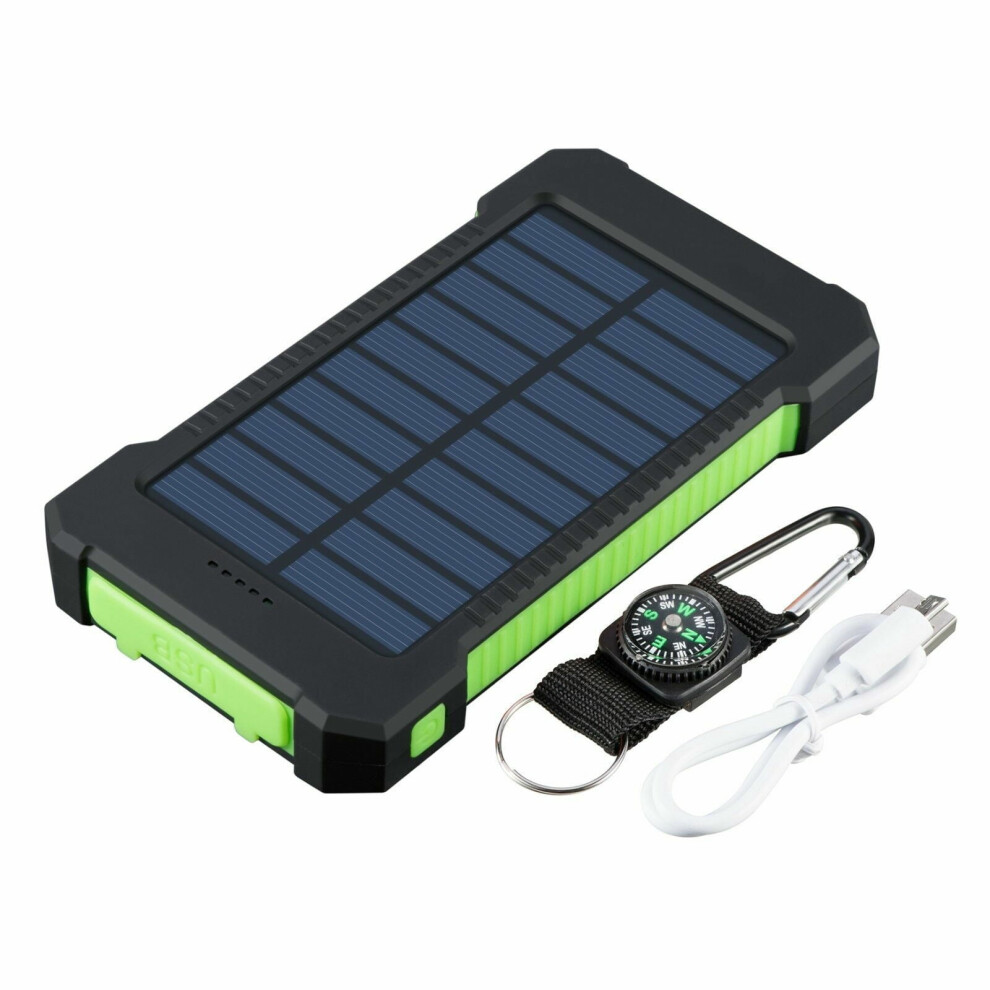 Solar Power Bank 10000Mah Dual Usb 971050951126
