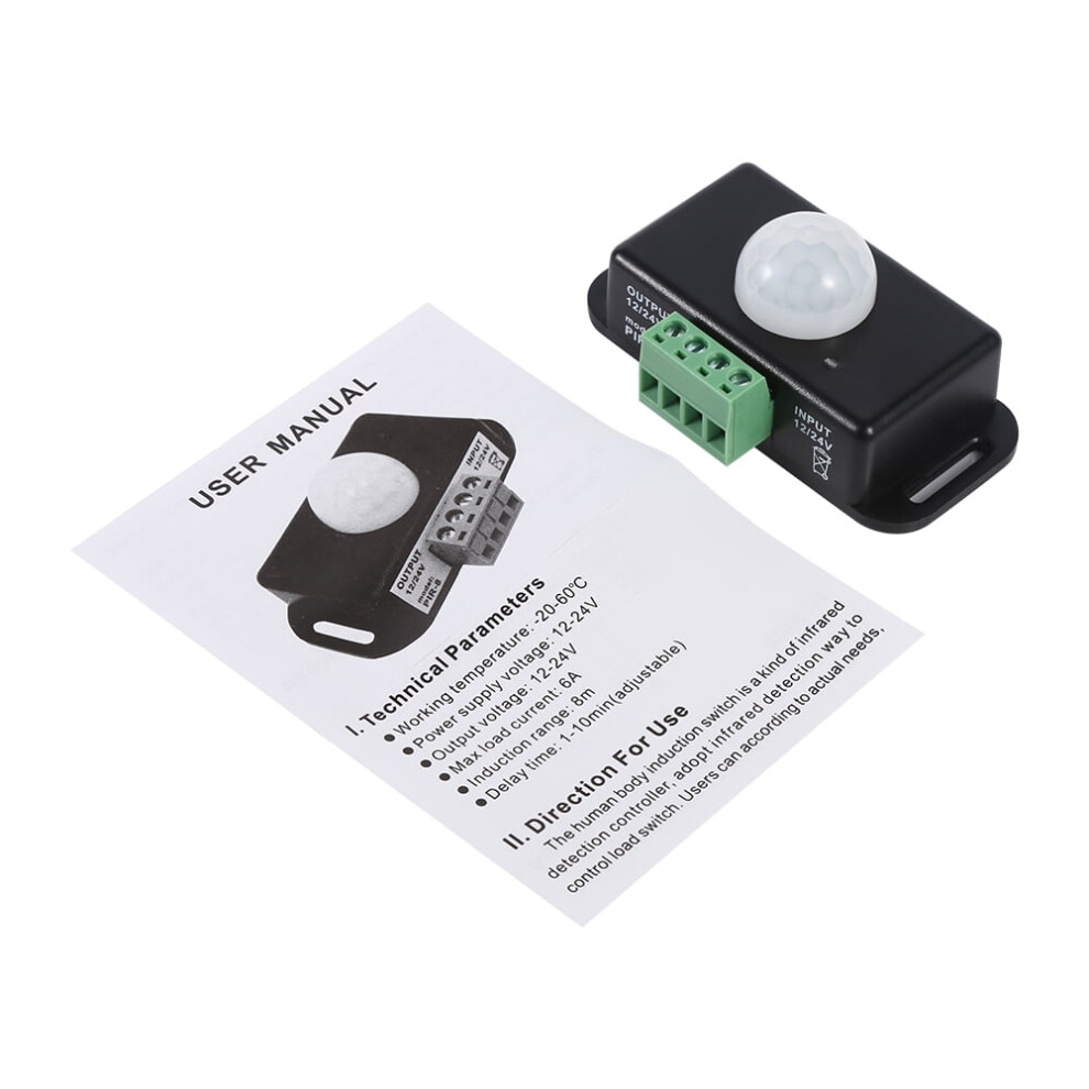 Motion Sensor Switch Dc 12V/24V Pir Infrared Detector 971050954059