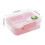 Bento Lunch Box Double Layer Leak-proof 3-compartment 3
