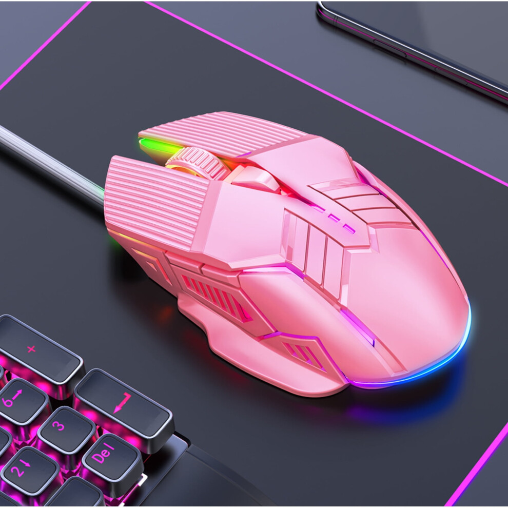 Wired Gaming Mouse Luminous Mechanical Mute 1Pc 971050954837
