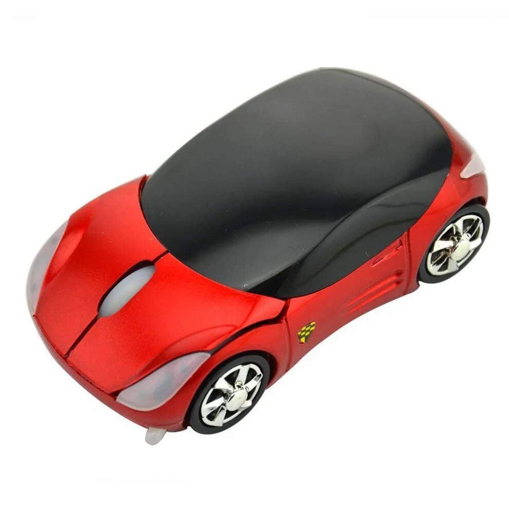 2.4Ghz Wireless Optical Mouse Car-Shaped 1Pc 972745802617
