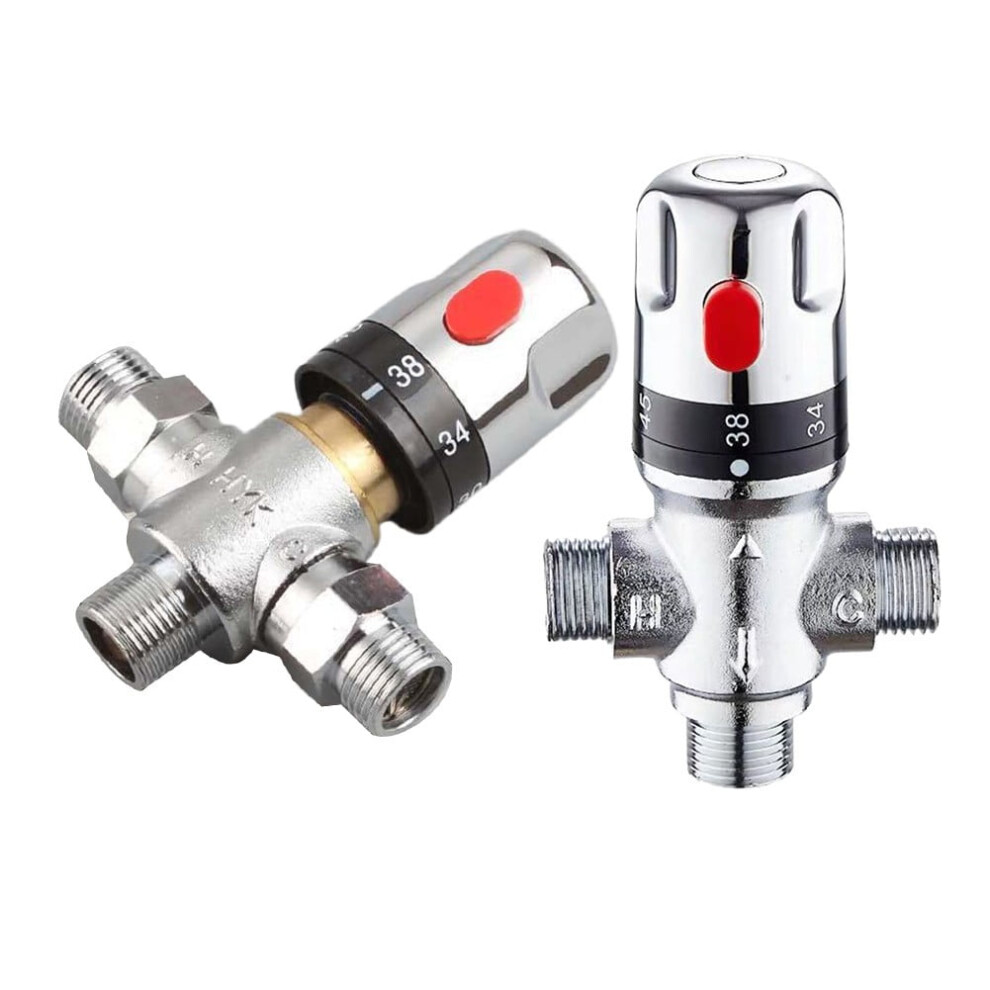 Ruibeauty Thermostatic Mixer Valve Dn15 G1/2 972745803782