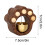 Brass Solid Wood Doorbell 2.8x3 Inch Magnetic 3