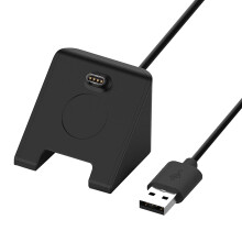 Laddningskabel för kompatibel med Garmin-venu/2/2S/SQ laddningsvagga nätadapter dockningsstativ
