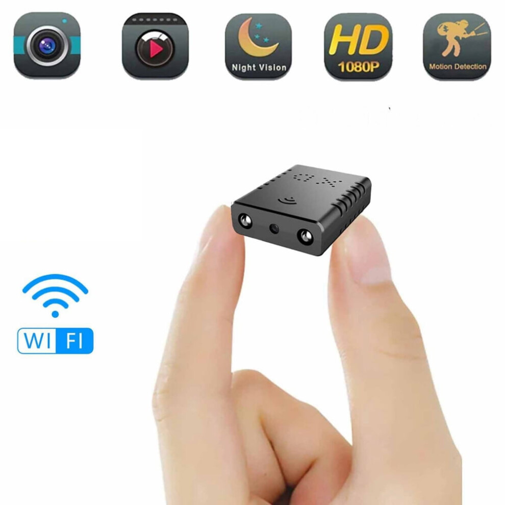 Wireless Mini Nanny Camera Hd 1080P With Night Vision 972745828495
