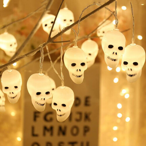 Loopsun Halloween LED Lyskæde Græskar Kobbertråd 3 m