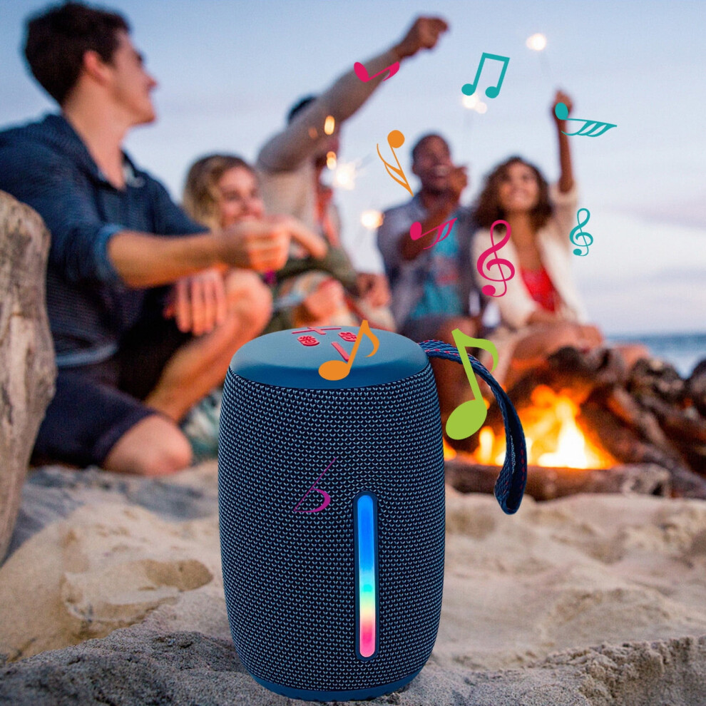 Lulshou Bluetooth Speaker Portable Waterproof Outdoor Hifi Light 971050967486