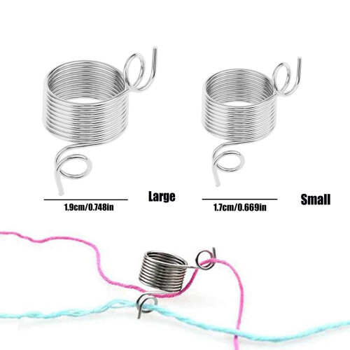VALSEEL yarn spring guide thimble finger protector 1 piece 2