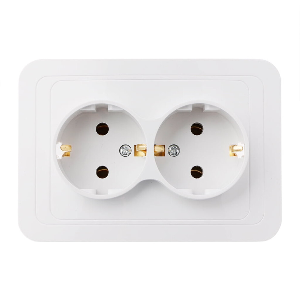 Eu Double Ground Socket 220V 16A 118X80mm 972745816973