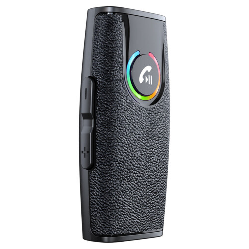Δέκτης & Πομπός Bluetooth5.3, AUX, Hands-free, Κάρτα TF, Μεγάλη Μπαταρία - Μαύρο (με Καλώδιο & 2