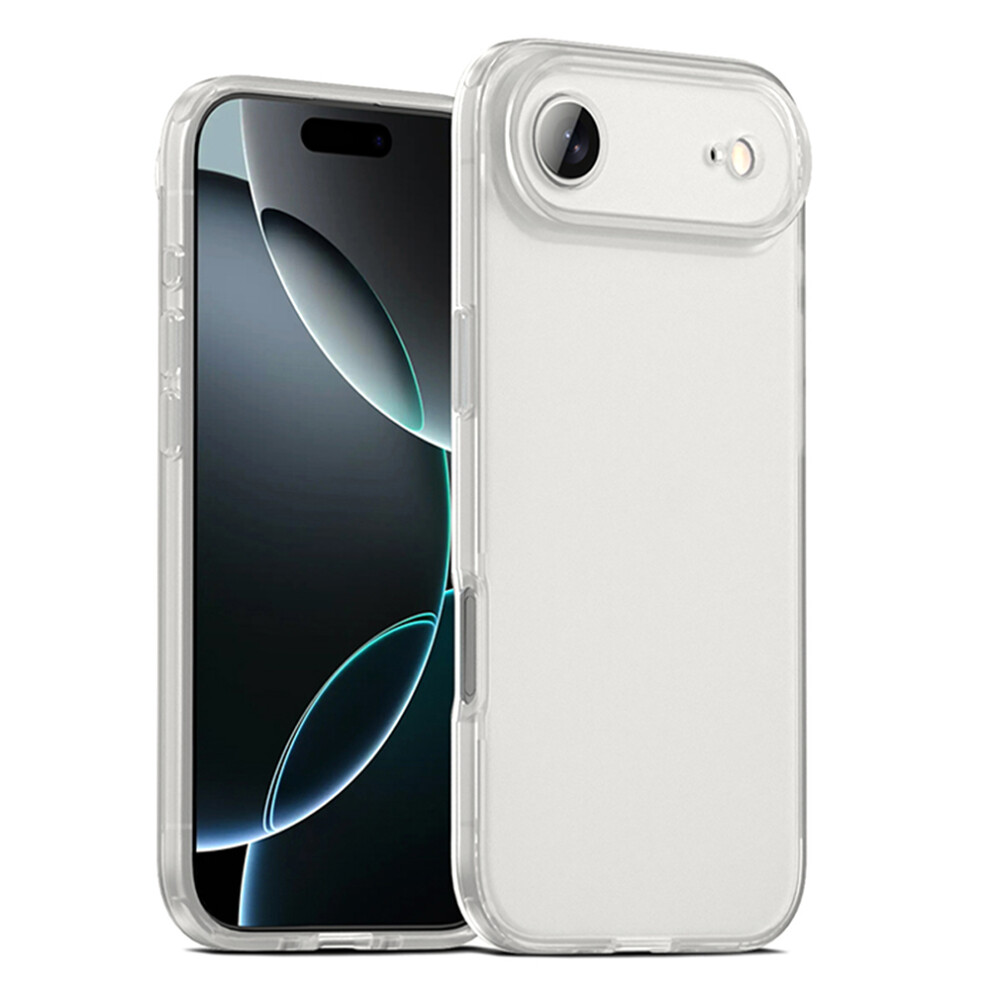 (White) Ipaky For Iphone Air Case Shockproof Pc+Tpu Matte Phone Cover White 6914299765059