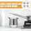 Stainless Steel Creamer Pot with Scale 4 pcs 5