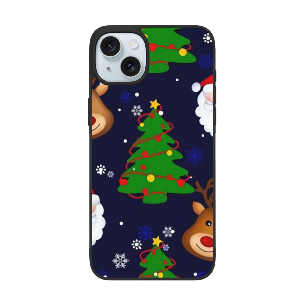 Iphone 15 Christmas Phone Case Shockproof Pc+Tpu Dual-Camera 971050970363