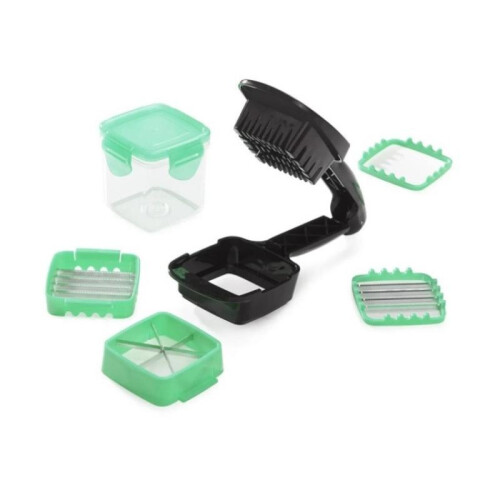 Feliator Multifunctional Vegetable Chopper - Manual Slicer, Shredder, Dicer - Kitchen Gadget, Vegetable Cutter 1