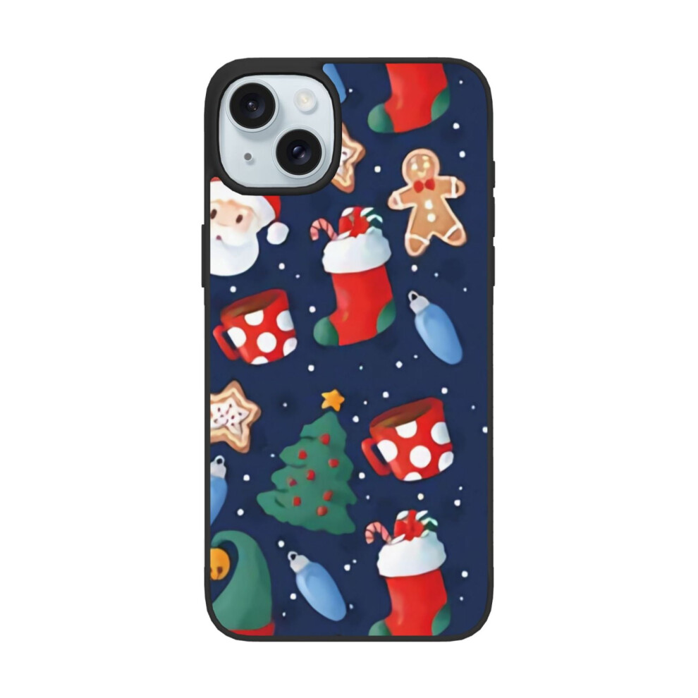 Iphone 15 Christmas Case Shockproof Pc+Tpu Dual Camera 971050969886