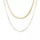 Collar de cadena de serpiente para mujer, gargantilla sencilla A12 2