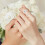 Women's geometric airplane ring set with adjustable opening 2