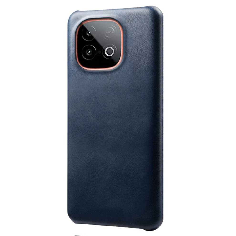 (Blue) For Vivo Iqoo Neo10 5G Case Calf Texture Pu Leather Hard Pc Protective Phone Cover Blue 6914297301150