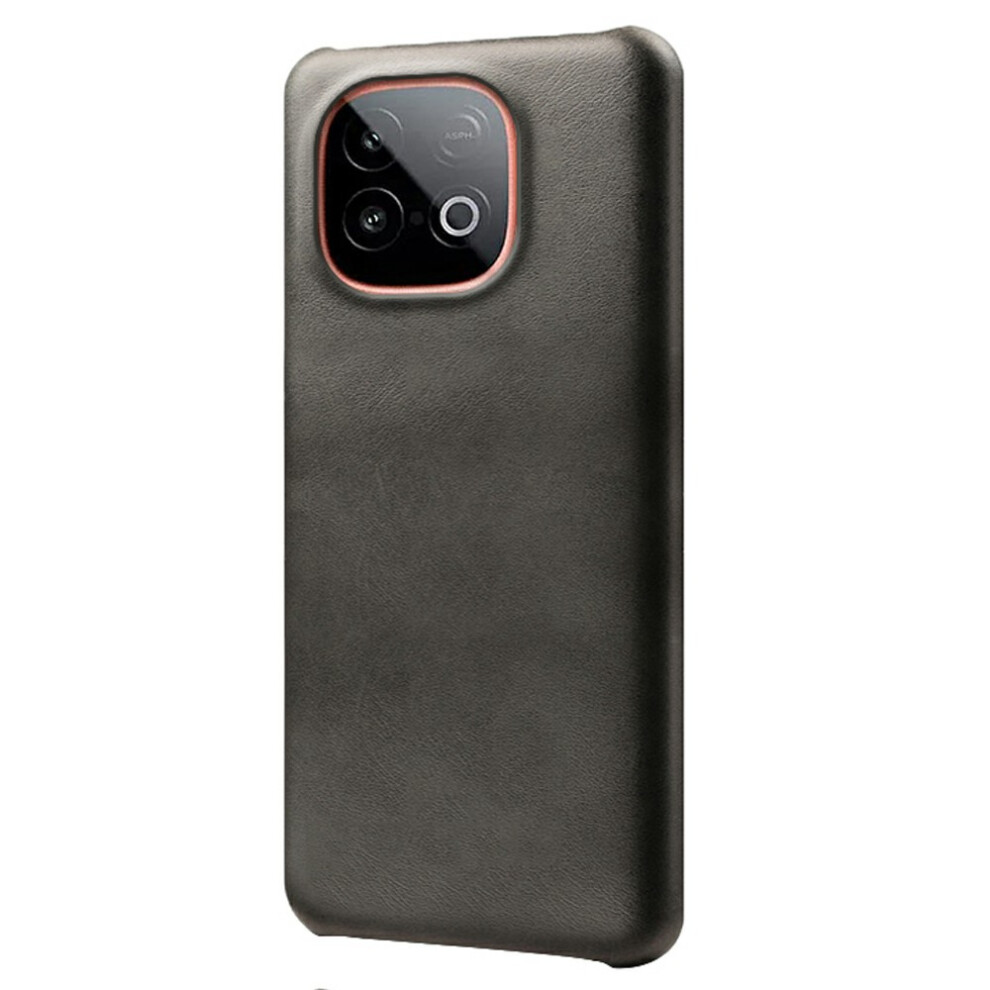 (Black) For Vivo Iqoo Neo10 5G Case Calf Texture Pu Leather Hard Pc Protective Phone Cover Black 6914298142509