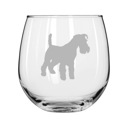 Wine Glass Stemless Red White Wine 16 oz