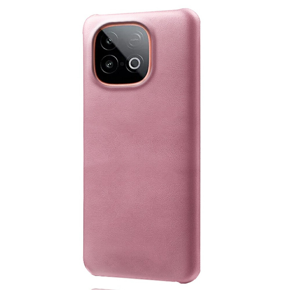 (Rose ) For Vivo Iqoo Neo10 5G Case Calf Texture Pu Leather Hard Pc Protective Phone Cover Gold 6914293555670