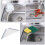 Stainless Steel Drain Rack for Tableware Triangular Gray 1 4