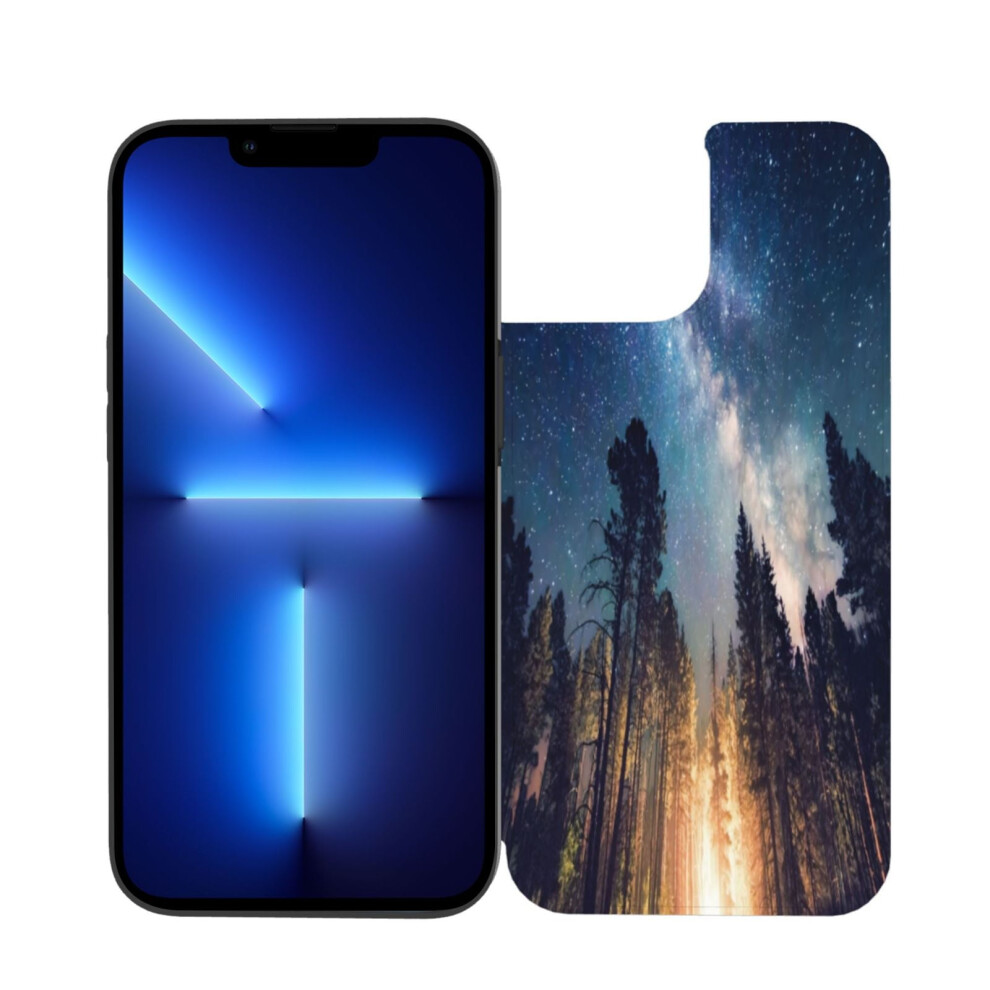 Sunset In The Woods Iphone 13 Leather Flip Case 971050968759