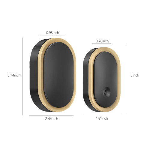 Wireless Doorbell for Home with Remote Control and Music 2