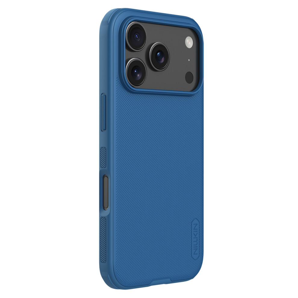 (Blue) Nillkin Frosted Shield Pro For Iphone 17 Pro Case Matte Pc + Tpu Phone Cover Blue 6914297794594