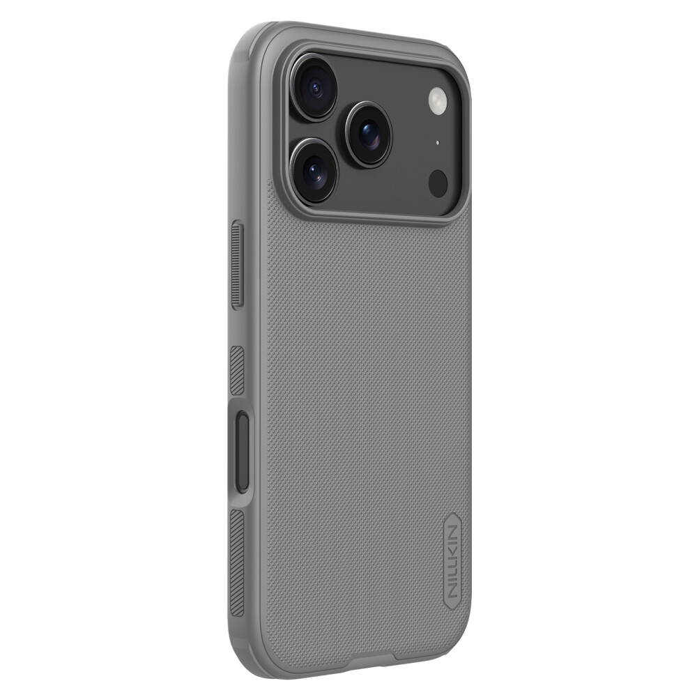 (Grey) Nillkin Frosted Shield Pro For Iphone 17 Pro Max Case Matte Pc + Tpu Phone Cover Grey 6914290125807