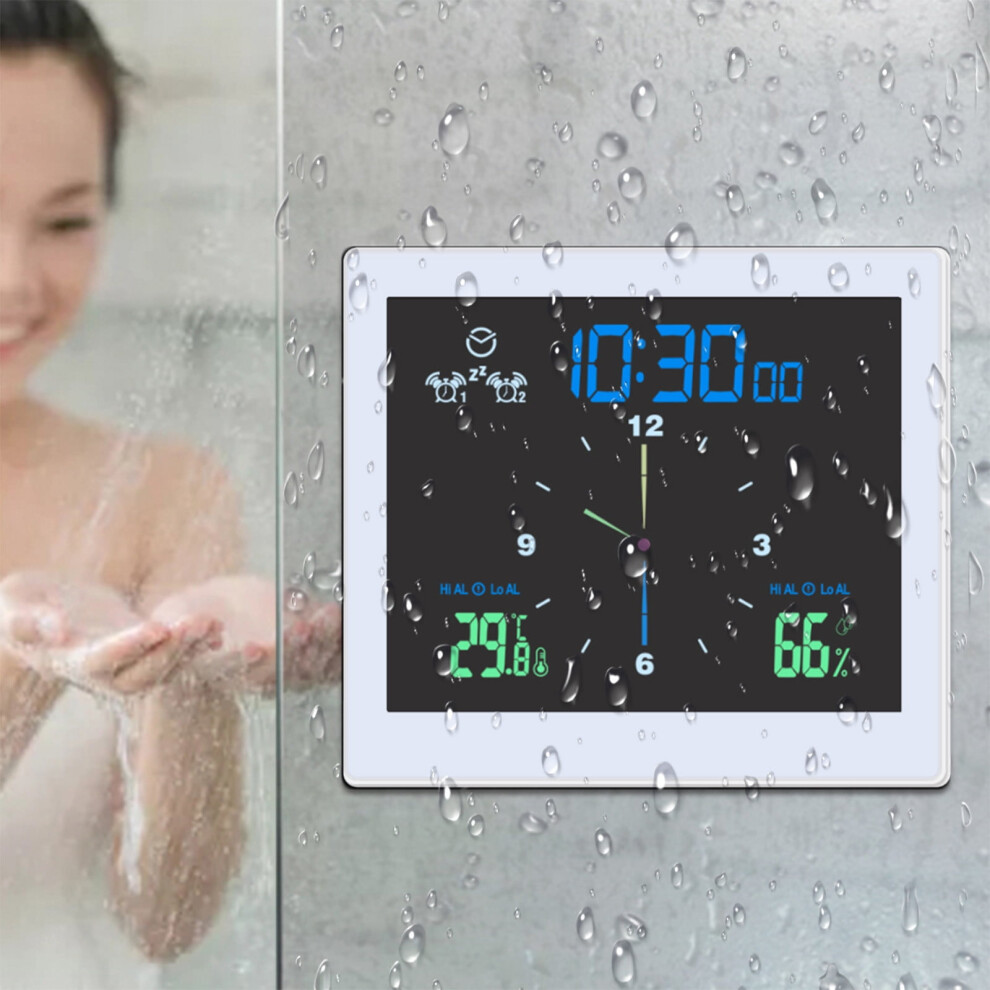 Shower Clock LED Timer Splashproof 1 Unit