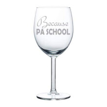 Verre à vin de 30 cl pour les étudiants en médecine.