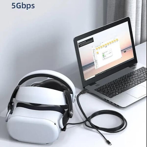 USB 3.2 Link Cable for Quest 2 and Pico 4 VR Headsets 5m 1