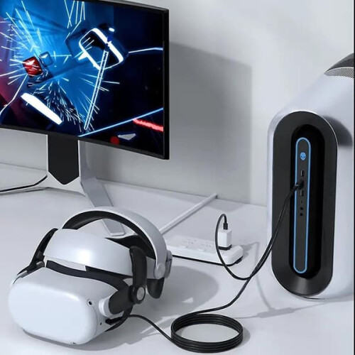 USB 3.2 Link Cable for Quest 2 and Pico 4 VR Headsets 5m 2