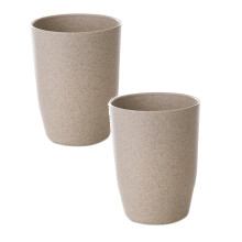 Bathroom Tumbler Toothbrush Cup 400ml 2pcs