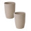 Bathroom Tumbler Toothbrush Cup 400ml 2pcs 1