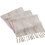Ľanový macramé prestierací stôl so strapcami1 kus 2