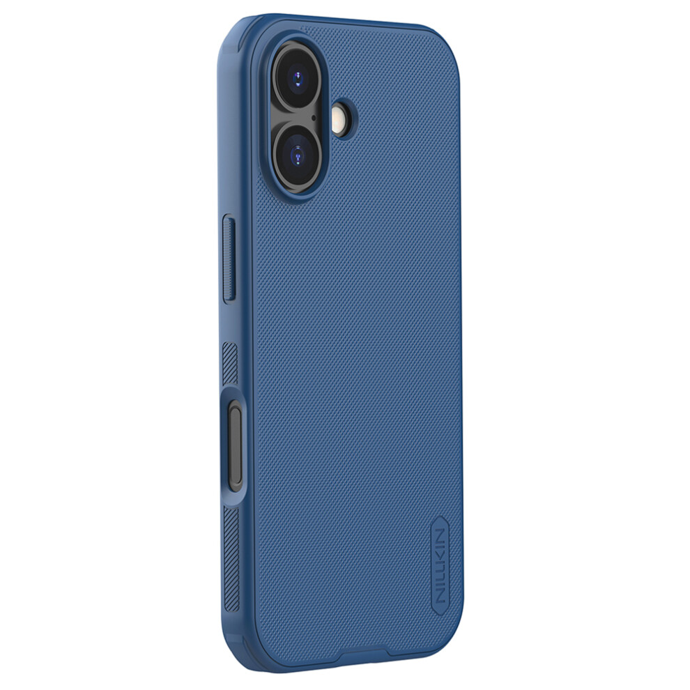 (Blue) Nillkin Frosted Shield Pro For Iphone 17 Case Matte Pc + Tpu Phone Cover Blue 6914295267847