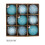 Blue Christmas Tree Ball Ornaments Plastic 9 PCS 3