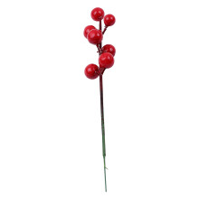 Christmas red fruit branch decoration set