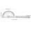 Delaman Stainless Steel Protractor Arm 0-180 2